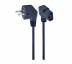 Кабель живлення С13 1.5m 1mm corner Cablexpert (PC-186A-VDE1B-1.5M)