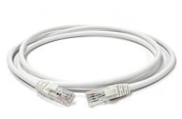 Патч-корд U/UTP, 1м, кат. 6, 26AWG, белый, LSZH (LW-PC0001-C6-100WH)
