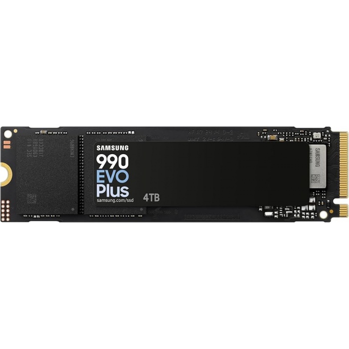 Накопитель SSD Samsung [4TB NVMe 990 EVO Plus M.2 2280] (MZ-V9S4T0BW)