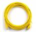 Патч-корд 1.5м, RJ-45, Cat.5e, CU, медь, желтый Ritar (PCR-CU/1.5Yw / 04284)