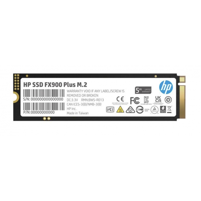 Накопитель SSD HP [2TB NVMe FX900 Plus M.2 2280] (7F618AA)