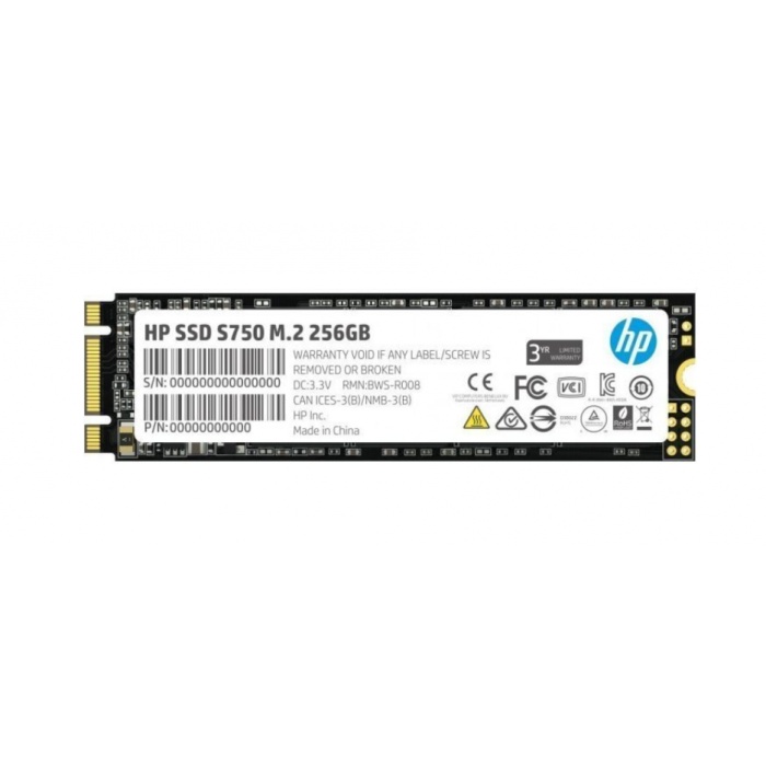 Накопитель SSD HP [256GB SATA S750 M.2 2280] (16L55AA)