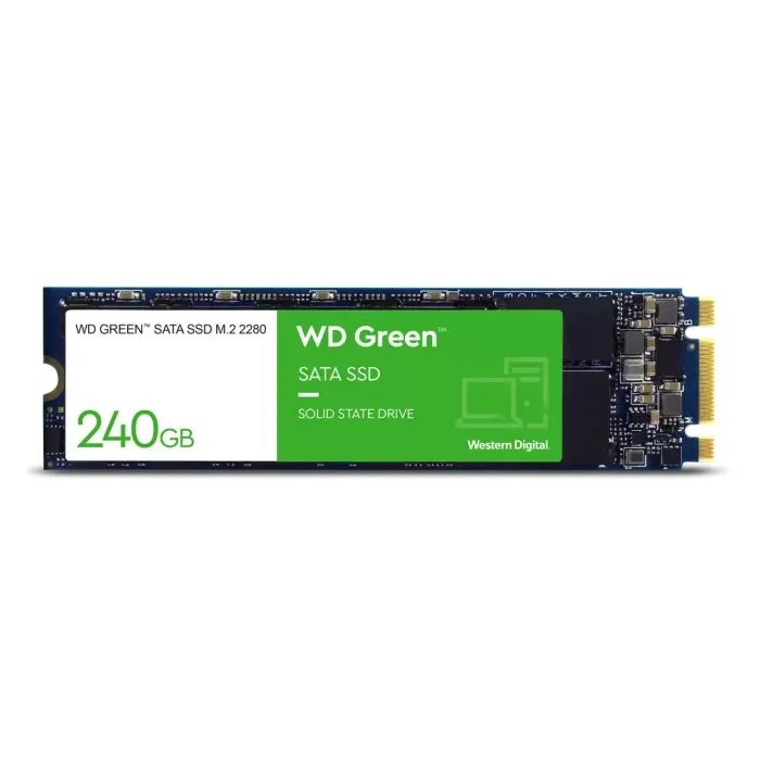 Накопичувач SSD WD [240GB SATA Green M.2 2280] (WDS240G3G0B)