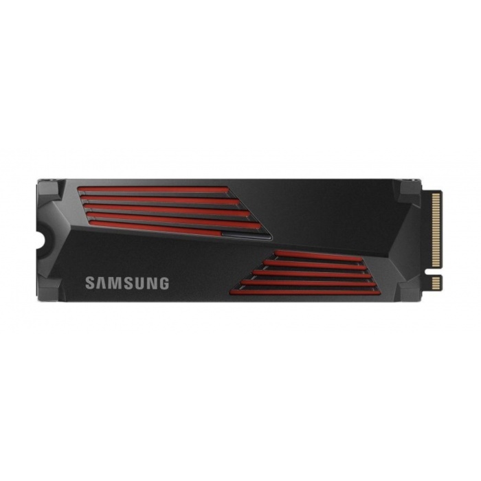 Накопитель SSD Samsung [4TB NVMe 990 PRO with Heatsink M.2 2280] (MZ‑V9P4T0GW)