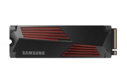 Накопитель SSD Samsung [4TB NVMe 990 PRO with Heatsink M.2 2280] (MZ‑V9P4T0GW)