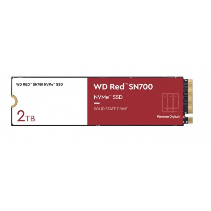 Накопитель SSD WD [2TB NVMe Red SN700 M.2 2280] (WDS200T1R0C)