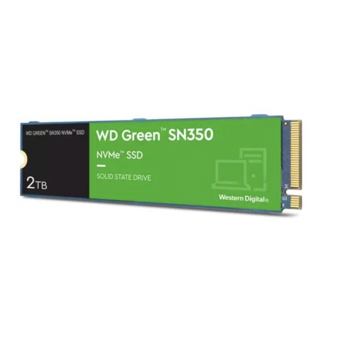 Накопитель SSD WD [2TB NVMe SN350 M.2 2280] (WDS200T3G0C)