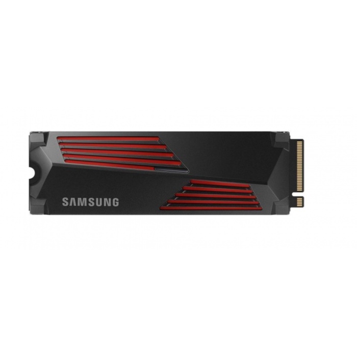 Накопитель SSD Samsung [4TB NVMe 990 PRO with Heatsink M.2 2280] (MZ‑V9P4T0CW)