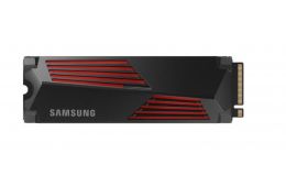 Накопитель SSD Samsung [4TB NVMe 990 PRO with Heatsink M.2 2280] (MZ‑V9P4T0CW)