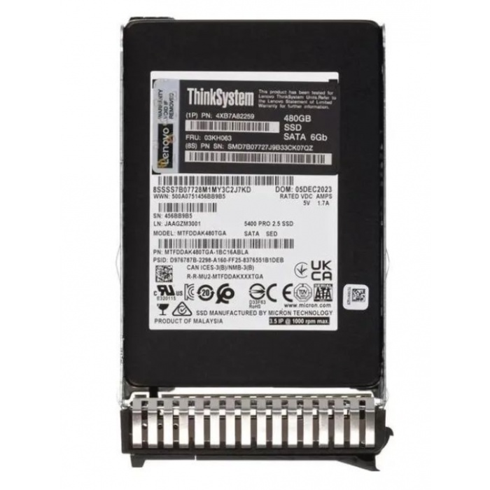 Накопитель SSD Lenovo [480GB SATA 5400P 2.5