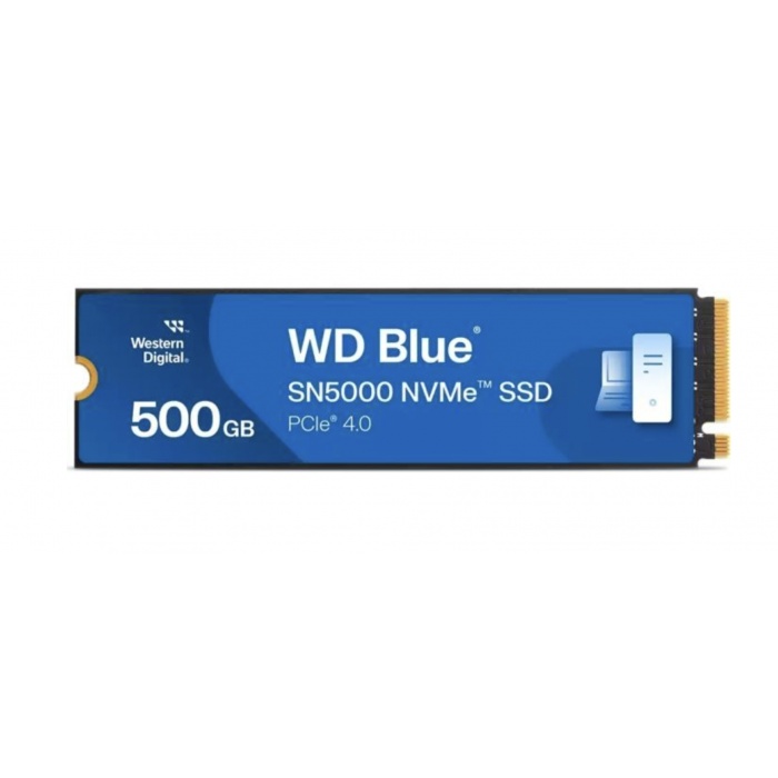 Накопитель SSD WD [500GB NVMe SN5000 M.2 2280] (WDS500G4B0E)