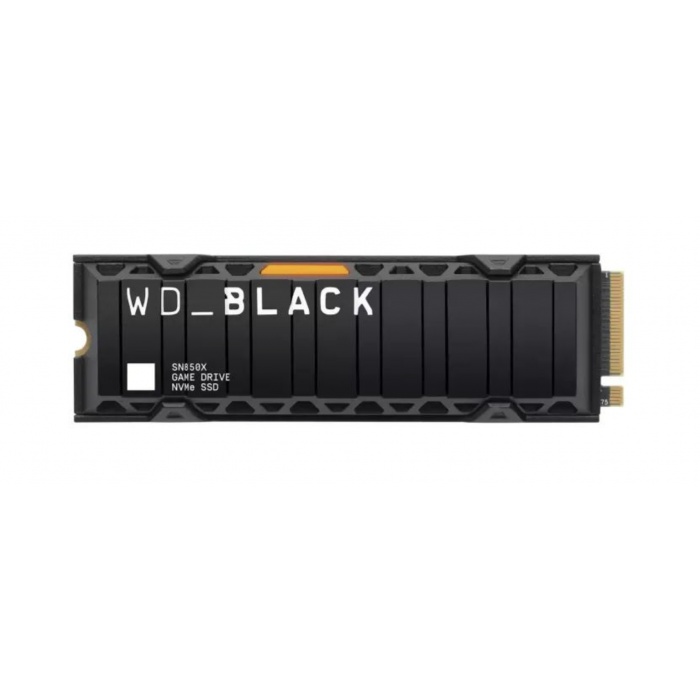 Накопитель SSD WD [2TB NVMe SN850X with Heatsink M.2 2280] (WDS200T2XHE)