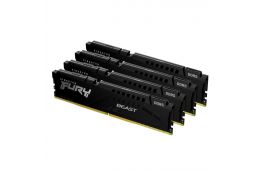 Модуль памяти для компьютера DDR5 128GB (4x32GB) 5600 MHz Beast Black XMP Kingston Fury (ex.HyperX) (KF556C40BBK4-128)