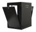 Шкаф CMS 19"; 18U, 600x600x907, акриловое стекло, черный (UA-MGSW1L186B)