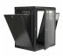 Шкаф CMS 19"; 18U, 600x600x907, акриловое стекло, черный (UA-MGSW1L186B)