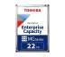 Жесткий диск Toshiba [22 TB 3.5" SAS] 7200RPM 12GB/S 512MB (MG10SFA22TE)