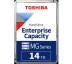 Жесткий диск Toshiba [14TB 7.2K RPM SATA 6Gb/s 512MB 3.5" Enterprise Capacity MG09 Series] (MG09ACA14TE)