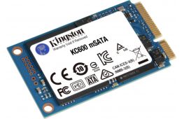 Накопичувач SSD Kingston [512GB mSATA SATA III 3D NAND] (SKC600MS/512G)