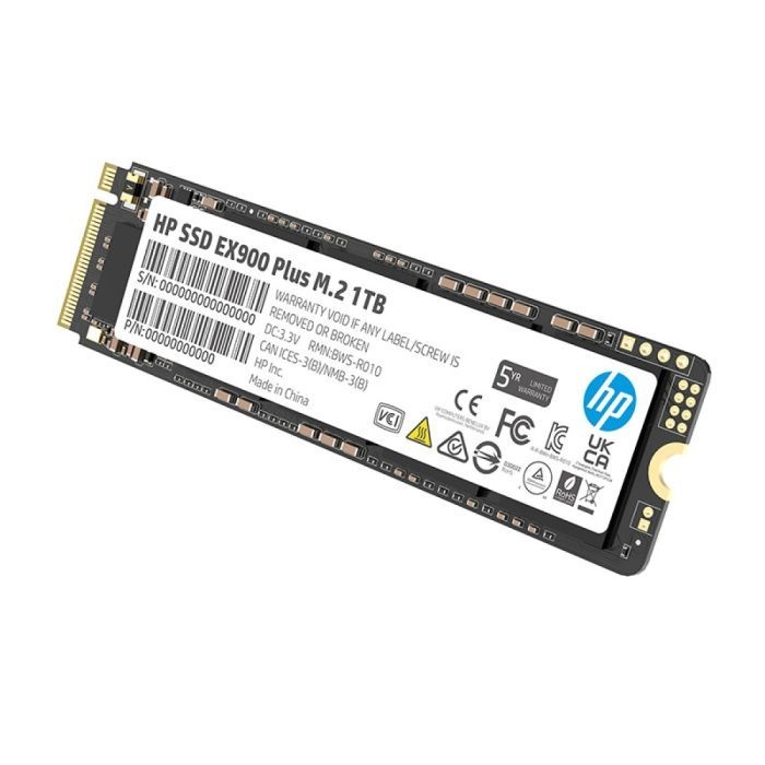 Накопичувач SSD HP [1TB M.2 2280 PCIe 3.0 NVMe EX900 Plus] (35M34AA)