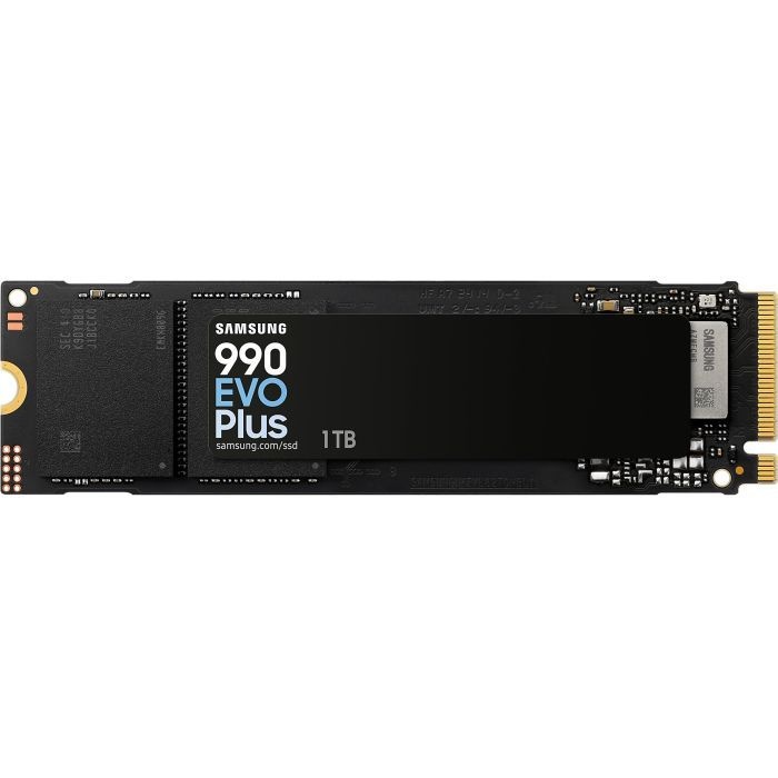 Накопитель SSD Samsung [1TB M.2 2280 PCIe 4.0 NVMe 990 EVO Plus] (MZ-V9S1T0BW)