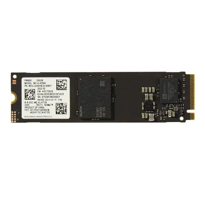 Накопичувач SSD Samsung [256GB M.2 2280 PCIe 4.0 NVMe] (MZVL4256HBJD-00BH1)