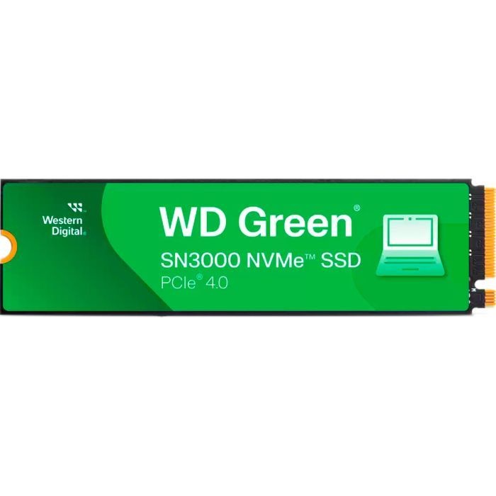 Накопитель SSD WD [1TB M.2 2280 PCIe 4.0 NVMe SN3000] (WDS100T4G0E)