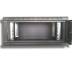 Шафа настінна Hypernet 4U 19" 600x450 (WMNC-4U-FLAT-BLACK)