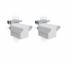 Точка доступа Wi-Fi Mikrotik Wireless Wire Cube Pro (CubeG-5ac60aypair) (2pcs)