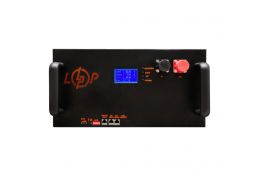 Аккумулятор LP LiFePO4 51,2V - 230 Ah (11776Wh) (Smart BMS 200A/100А) с LCD металл RM RS485/CAN (LP23628)