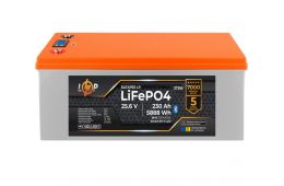 Акумулятор LP LiFePO4 25,6V - 230 Ah (5888Wh) (BMS 200A/100А) пластик LCD Smart BT