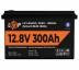 Акумулятор LP LiFePO4 12,8V — 300 Ah (3840Wh) (Smart BMS 200А) з BT пластик