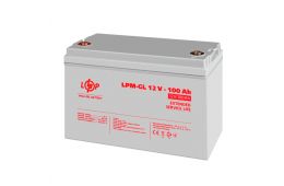 Акумулятор гелевий LogicPower LPM-GL 12V - 100 Ah (LP3871)