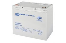 Акумулятор мультигелевий LogicPower LPM-MG 12V - 55 Ah (LP3873)
