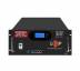 Аккумулятор LP LiFePO4 51,2V — 120 Ah 6000Wh (Smart BMS 100A) с LCD RM AB RS485/CAN (LP30385)