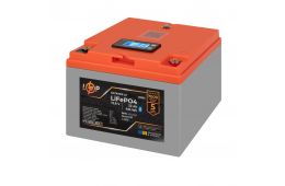 Акумулятор LP LiFePO4 12,8V - 32 Ah (410Wh) (BMS 40А/32A) пластик LCD Smart BT (LP29993)
