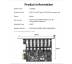 Контроллер [7 ports x USB 3 Gen1] TISHRIC Hub Expansion Adapter Card PCIe x1 (USB3-7p-to-PCIe-x1)