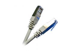 Патч-корд 3м, FTP, cat.5e, CU, 24AWG, grey Kingda (KD-PAFT4300GY)