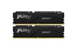 Модуль памяти для компьютера DDR5 32GB (2x16GB) 5200 MHz Beast Black Kingston Fury (ex.HyperX) (KF552C40BBK2-32)