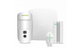 Комплект охранной сигнализации Ajax StarterKit Cam HDR (8EU) UA white (000052841)