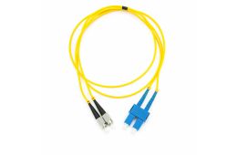 Патчкорд Adtek SC/UPC-FC/UPC SM 1м Duplex (UPC-1SCFC(SM)D(FW))