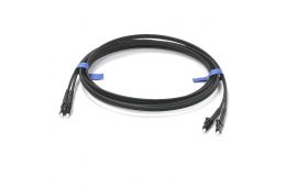 Патчкорд CMS LC/UPC-LC/UPC SM 3м Duplex черный (UPC-3LCLC(SM)D(ON)BK)