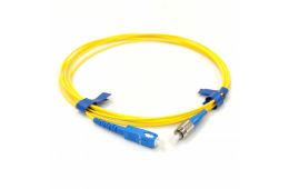 Патчкорд CMS SC/UPC-FC/UPC SM 15м Simplex Slim (UPC-15SCFC(SM)S(ON)S)