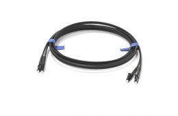 Патчкорд CMS LC/UPC-LC/UPC SM 1м Duplex чорний (UPC-1LCLC(SM)D(ON)BK)