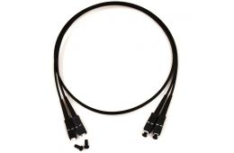 Патчкорд CMS SC/UPC-SC/UPC MM (G50-OM3) 1м черный Duplex (UPC-1SCSC(MM)D(ON)BK)