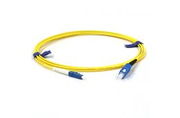 Патчкорд CMS SC/UPC-LC/UPC SM 20м Simplex Slim (UPC-20SCLC(SM)S(ON)S)