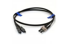 Патчкорд CMS ST/UPC-SC/UPC MM (G50-OM3) 3м чорний Duplex (UPC-3STSC(MM)D(ON)BK)