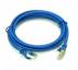 Патч-корд S/FTP LW, 1 м, кат. 6А, голубой (PC005-C6A-100BL)