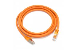 Патч-корд S/FTP LW, 2 м, кат. 6А, помаранчевий, (PC005-C6A-200OR)