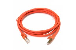 Патч-корд S/FTP  LW, 0.5 м, кат. 6А, красный (PC005-C6A-050RD)