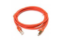 Патч-корд S/FTP  LW, 1 м, кат. 6А, червоний, (PC005-C6A-100RD)